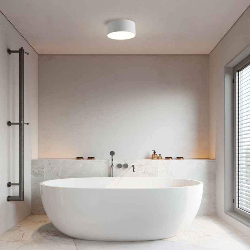 Brilagi - LED-Badezimmer-Deckenleuchte FORIS LED/20W/230V Ø 15 cm Weiß IP44