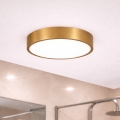 Brilagi - LED Badezimmer-Deckenleuchte POOL LED/24W/230V 3000/4000/5500K Ø 30 cm IP54 Bronze