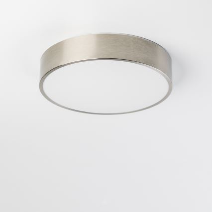Brilagi - LED Badezimmer-Deckenleuchte POOL LED/24W/230V 3000/4000/5500K Ø 30 cm IP54 mattchrom
