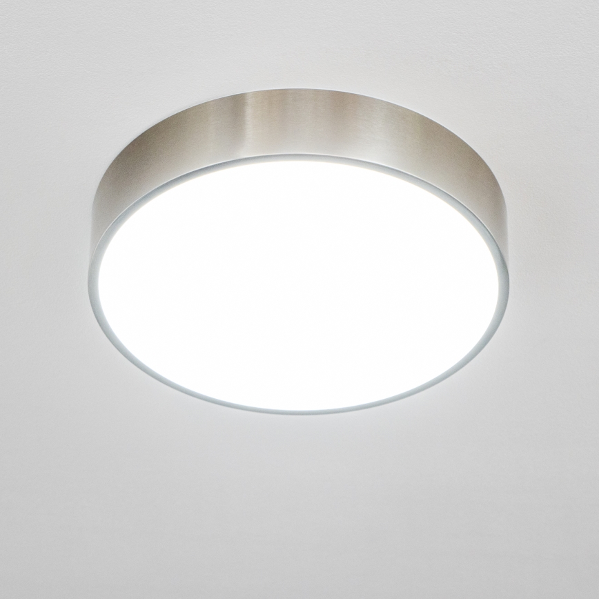 Brilagi - LED Badezimmer-Deckenleuchte POOL LED/24W/230V 3000/4000/5500K Ø 30 cm IP54 mattchrom