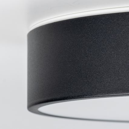Brilagi - LED-Badezimmer-Deckenleuchte POOL LED/24W/230V 3000/4000/5500K Ø 30 cm IP54 schwarz