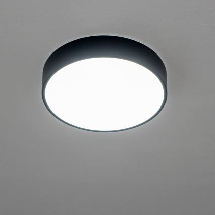 Brilagi - LED-Badezimmer-Deckenleuchte POOL LED/24W/230V 3000/4000/5500K Ø 30 cm IP54 schwarz