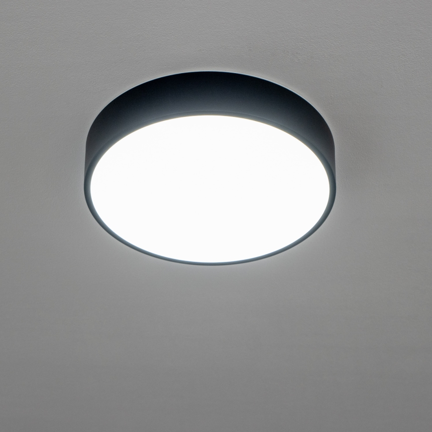 Brilagi - LED-Badezimmer-Deckenleuchte POOL LED/24W/230V 3000/4000/5500K Ø 30 cm IP54 schwarz