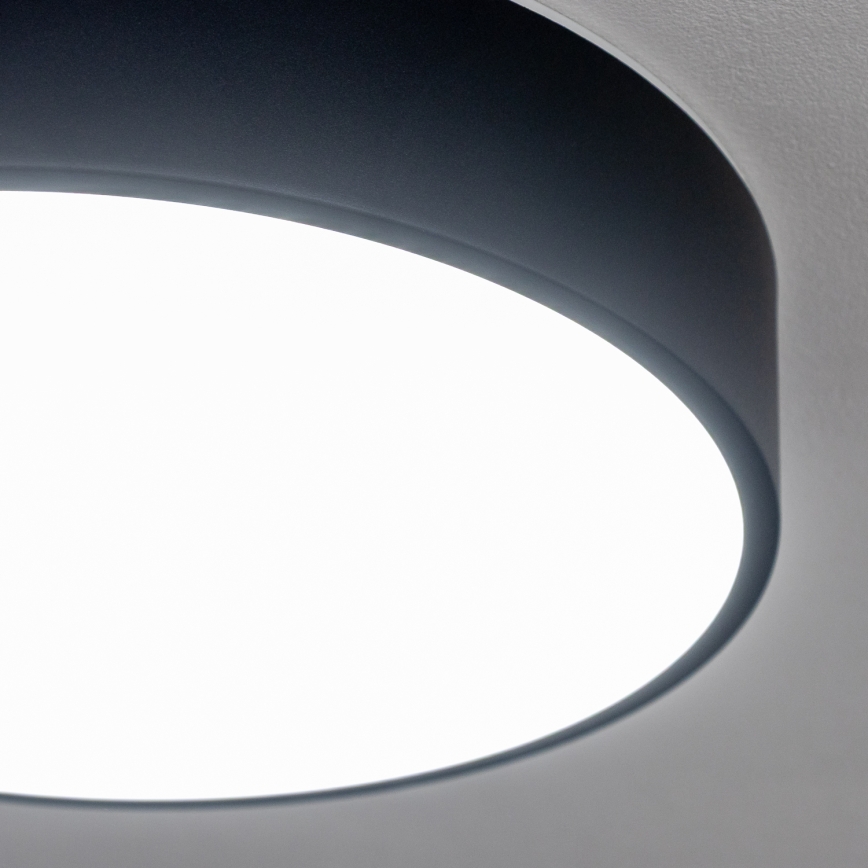 Brilagi - LED-Badezimmer-Deckenleuchte POOL LED/24W/230V 3000/4000/5500K Ø 30 cm IP54 schwarz