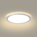 Brilagi - LED-Badezimmer-Deckenleuchte ULTRA SLIM LED/12W/230V Ø 22,5 cm silber IP54