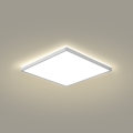 Brilagi - LED-Badezimmer-Deckenleuchte ULTRA SLIM LED/18W/230V 30x30 cm Silber IP54