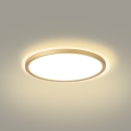 Brilagi - LED-Badezimmer-Deckenleuchte ULTRA SLIM LED/18W/230V Ø 30 cm gold IP54