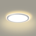Brilagi - LED Badezimmer-Deckenleuchte ULTRA SLIM LED/18W/230V Ø 30 cm silber IP54