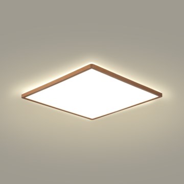 Brilagi - LED Badezimmer-Deckenleuchte ULTRA SLIM LED/24W/230V 42x42 cm Roségold IP54