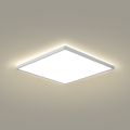 Brilagi - LED-Badezimmer-Deckenleuchte ULTRA SLIM LED/24W/230V 42x42 cm silber IP54