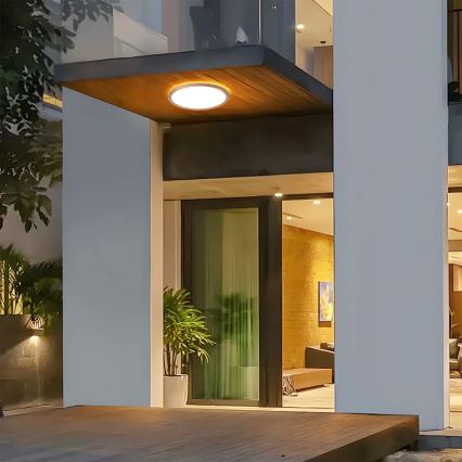 Brilagi - LED Badezimmer-Deckenleuchte ULTRA SLIM LED/24W/230V Ø 42 cm Roségold IP54