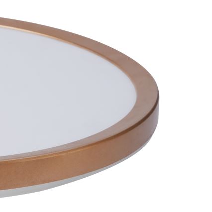 Brilagi - LED Badezimmer-Deckenleuchte ULTRA SLIM LED/24W/230V Ø 42 cm Roségold IP54