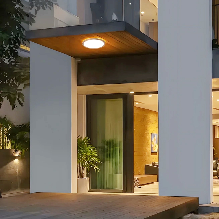 Brilagi - LED-Badezimmer-Deckenleuchte ULTRA SLIM LED/12W/230V Ø22,5 cm Roségold IP54