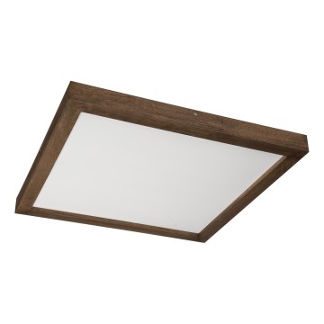 Brilagi - LED Badezimmer Deckenleuchte WOODY FRAME LED/40W/230V 60x60 cm IP44 walnut