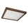 Brilagi - LED Badezimmer Deckenleuchte WOODY FRAME LED/40W/230V 60x60 cm IP44 walnut