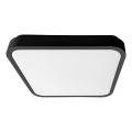 Brilagi - LED Badezimmer-Deckenleuchte ZENNA LED/12W/230V 24x24 cm IP44 schwarz