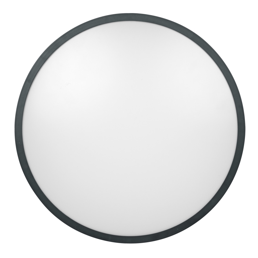 Brilagi - LED-Badezimmer-Deckenleuchte ZENNA LED/18W/230V Ø 29,5 cm IP44 anthrazit