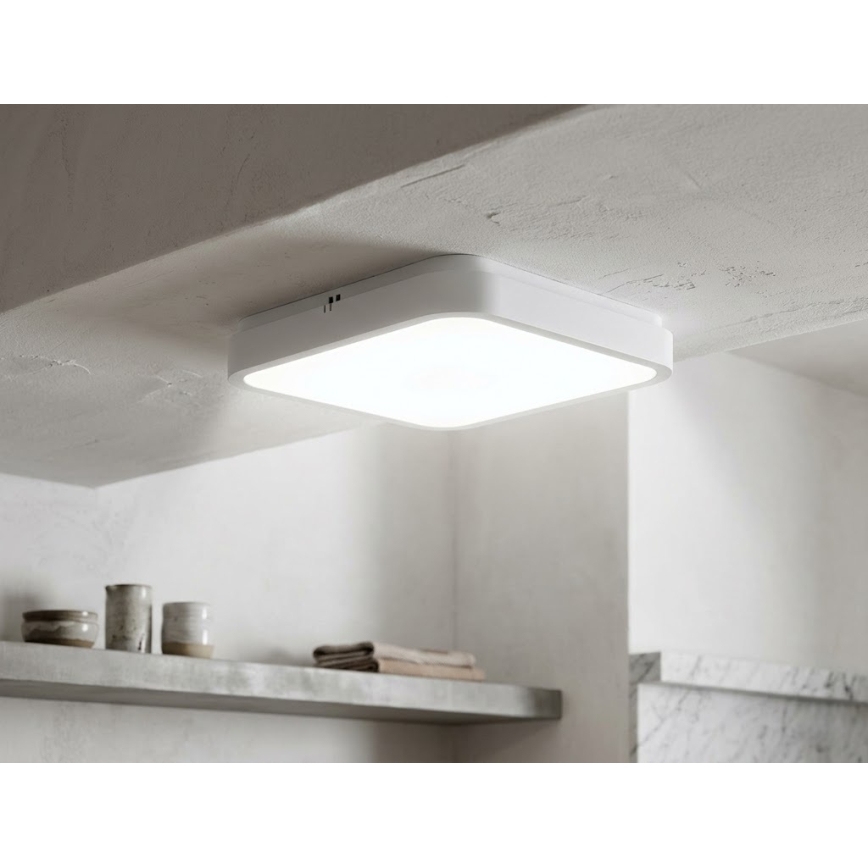 BRILAGI - LED Badezimmer-Deckenleuchte ZENNA LED/24W/230V 34,5x34,5 cm IP44 weiß