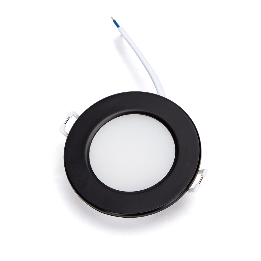 Brilagi - LED-Badezimmer-Einbauleuchte LED/24W/230V 3000K schwarz IP65