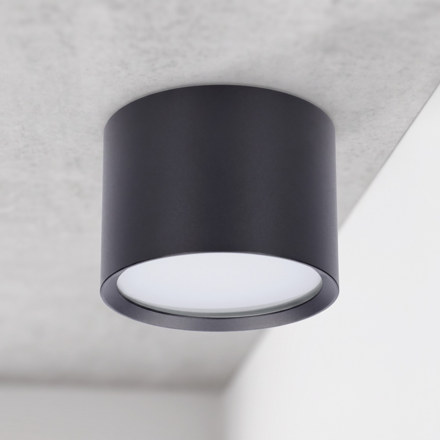 BRILAGI - LED Badezimmer-Spot SMOOTH 1xGX53/15W/230V 60x82 mm schwarz IP54