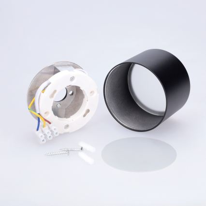 BRILAGI - LED Badezimmer-Spot SMOOTH 1xGX53/15W/230V 60x82 mm schwarz IP54