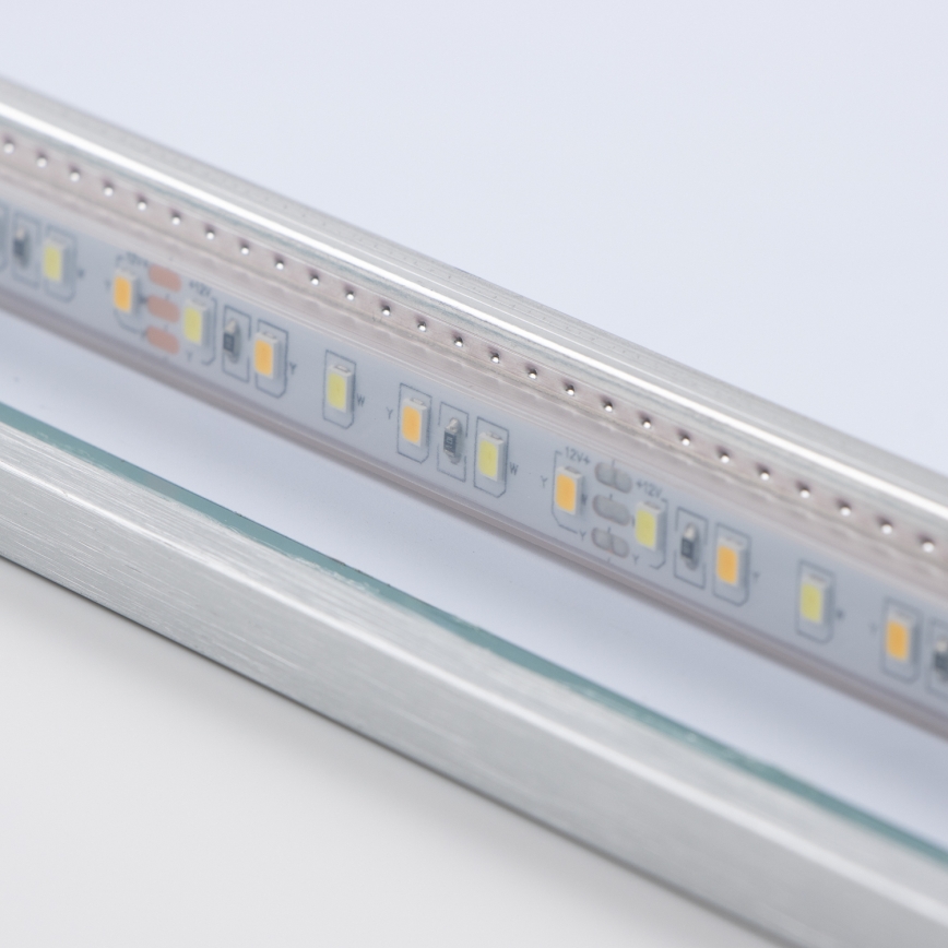 Brilagi - LED-Badezimmerspiegel DESIO LED/24W/230V 60x60 cm silber IP44 CRI 90 dimmbar + CCT
