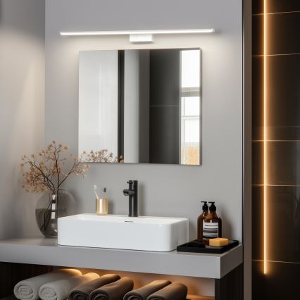 Brilagi - VESTRA LED-Spiegelleuchte 3-in-1 für Badezimmer, LED/15W/230V 80 cm IP44 weiß