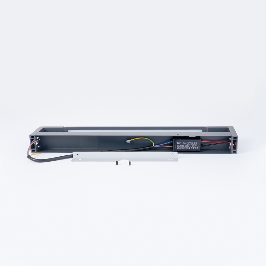 Brilagi - LED-Badezimmer-Spiegelleuchte AQUA LINE LED/12W/230V 45 cm IP44 anthrazit CRI 90