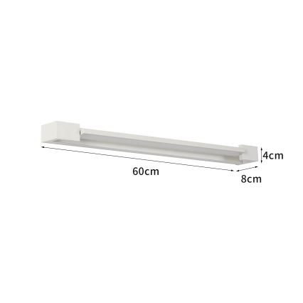 Brilagi - LED-Badspiegelleuchte AQUA LINE LED/18W/230V 60 cm IP44 weiß CRI 90