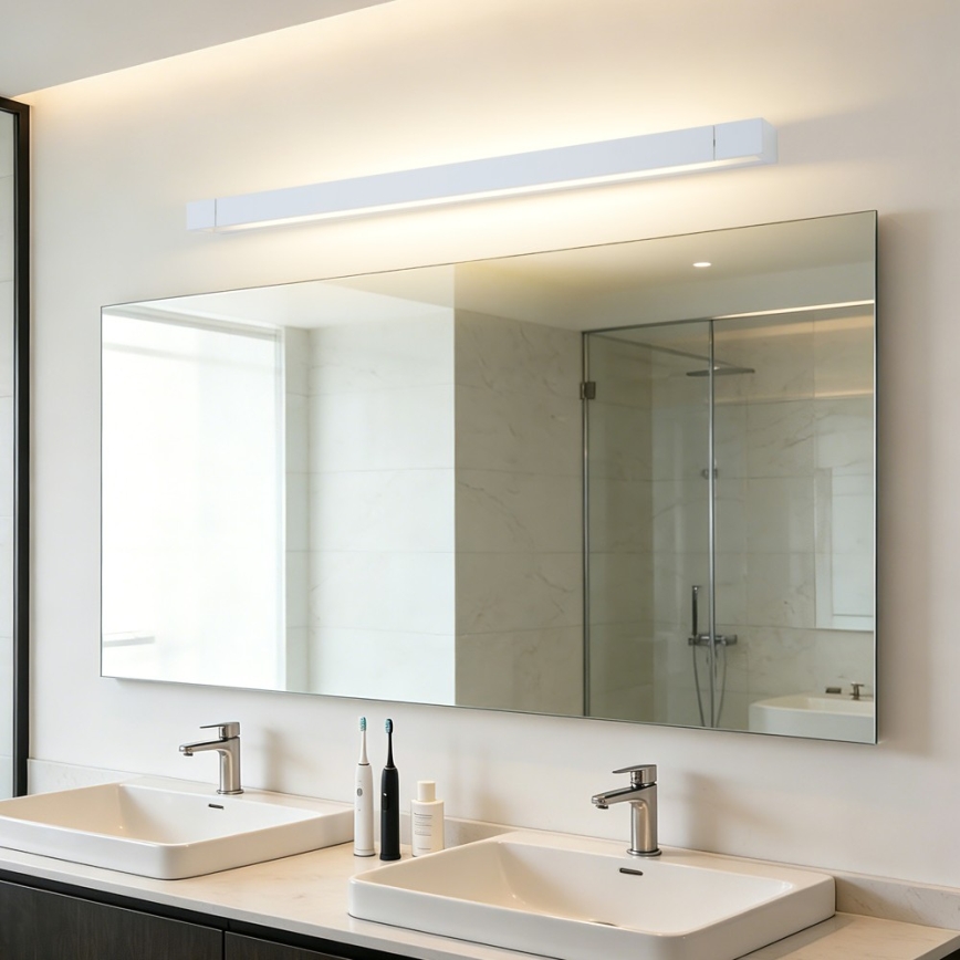 BRILAGI - LED-Spiegelleuchte AQUA LINE LED/20W/230V 80 cm IP44 weiß CRI 90