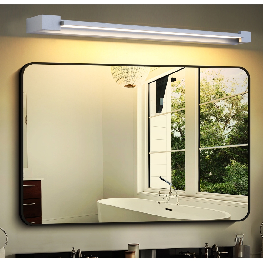 Brilagi - LED-Badspiegelleuchte AQUA LINE LED/24W/230V 90 cm IP44 matt-chrom CRI 90