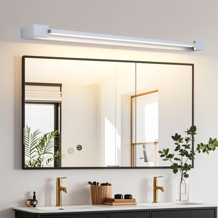 Brilagi - LED-Badspiegelleuchte AQUA LINE LED/24W/230V 90 cm IP44 matt-chrom CRI 90