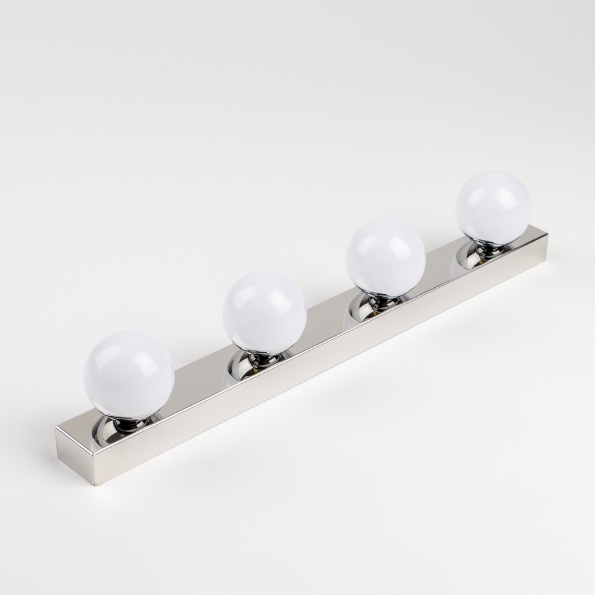 Brilagi - LED-Badspiegelleuchte HOLLYWOOD 4xLED/3W/230V 53 cm IP44 Hochglanzchrom