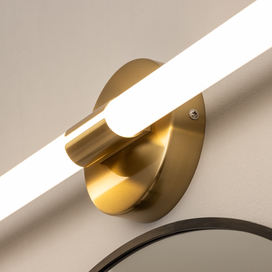 Brilagi - LED Badezimmerspiegel-Beleuchtung LARA LED/10W/230V 60 cm IP44 goldfarben