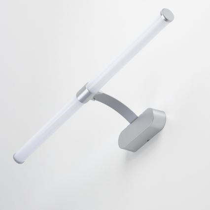 Brilagi - 2-in-1 LED-Badezimmer-Spiegelleuchte TUBEO LED/8W/230V 60 cm IP44 silberfarben