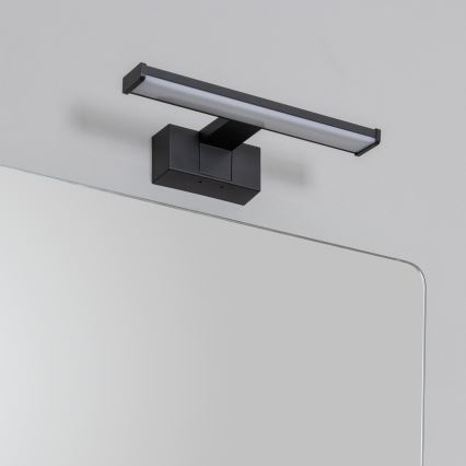 Brilagi - LED-Badezimmer-Spiegelleuchte 3-in-1 VESTRA LED/6W/230V 30 cm IP44 schwarz