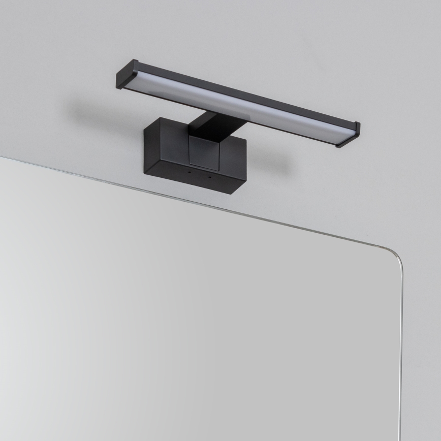 Brilagi - LED-Badezimmer-Spiegelleuchte 3-in-1 VESTRA LED/6W/230V 30 cm IP44 schwarz