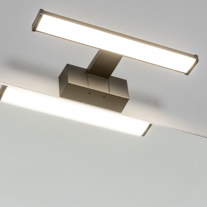 Brilagi - LED-Badezimmer-Spiegelleuchte 3-in-1 VESTRA LED/6W/230V 30 cm IP44 schwarz