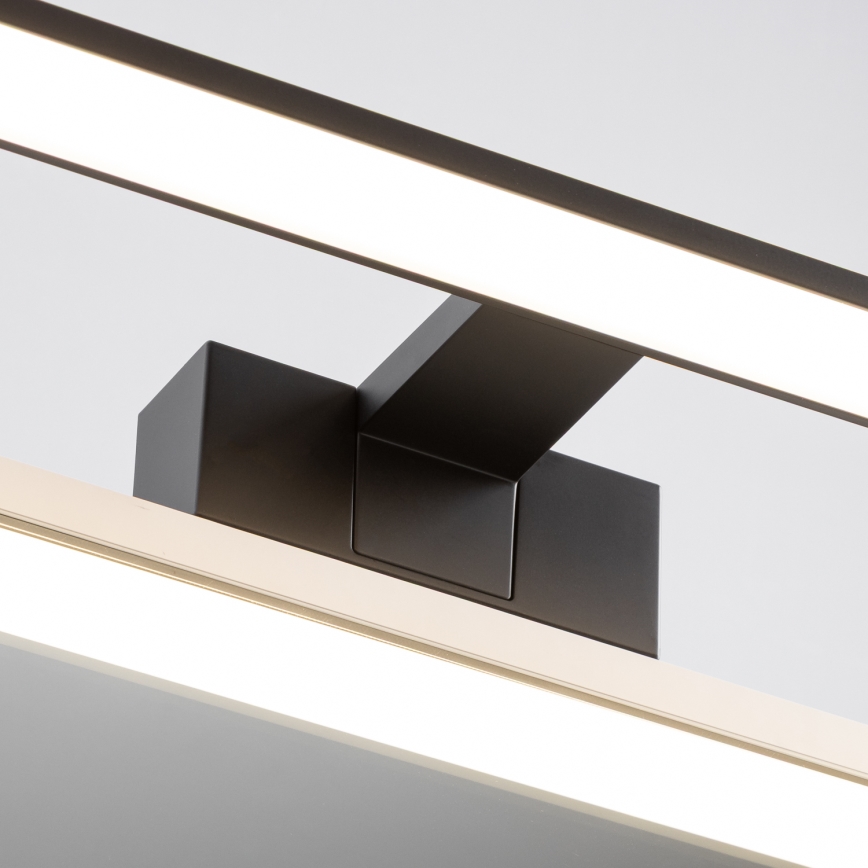 Brilagi - LED-Badezimmer-Spiegelleuchte 3-in-1 VESTRA LED/6W/230V 30 cm IP44 schwarz
