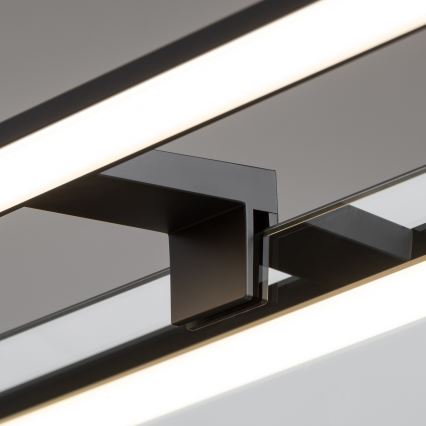 Brilagi - LED-Badezimmer-Spiegelleuchte 3-in-1 VESTRA LED/6W/230V 30 cm IP44 schwarz