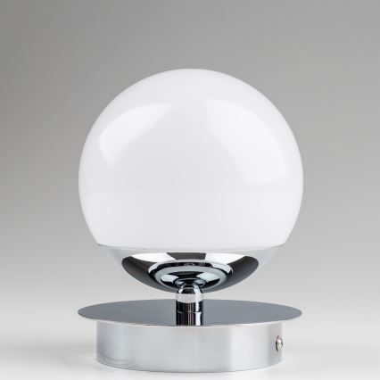 Brilagi - LED-Badezimmer-Wandleuchte BALL LED/6W/230V 3000/4000/6500K IP44 glänzender Chrom