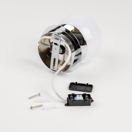 Brilagi - LED-Badezimmer-Wandleuchte BALL LED/6W/230V 3000/4000/6500K IP44 glänzender Chrom