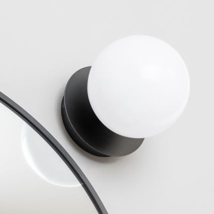 Brilagi - LED-Badezimmer-Wandleuchte BALL LED/6W/230V 3000/4000/6500K IP44 schwarz