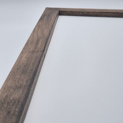 Brilagi - LED Badezimmer Deckenleuchte WOODY FRAME LED/40W/230V 120x30 cm IP44 Nussbaum