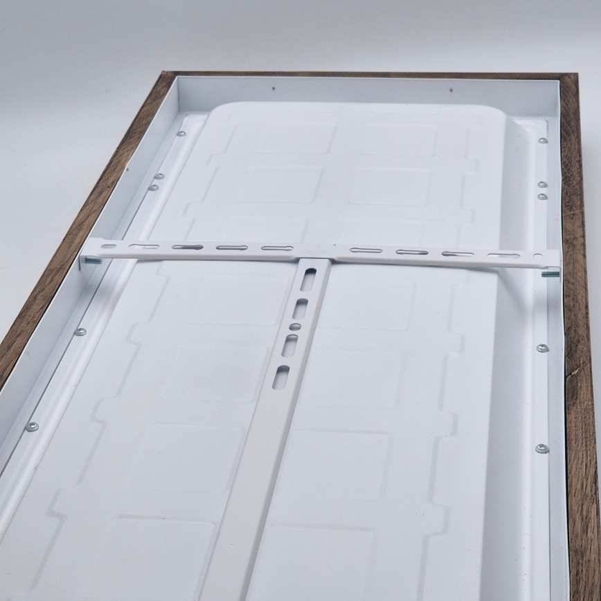 Brilagi - LED Badezimmer Deckenleuchte WOODY FRAME LED/40W/230V 120x30 cm IP44 Nussbaum