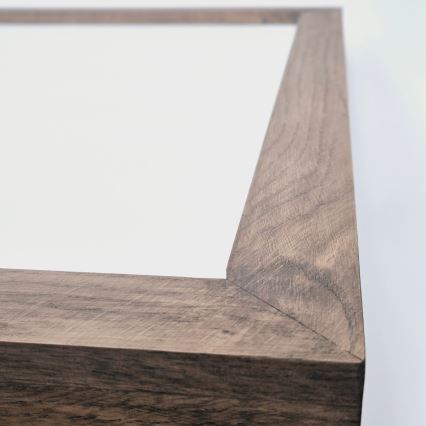 Brilagi - LED Badezimmer Deckenleuchte WOODY FRAME LED/40W/230V 60x60 cm IP44 walnut