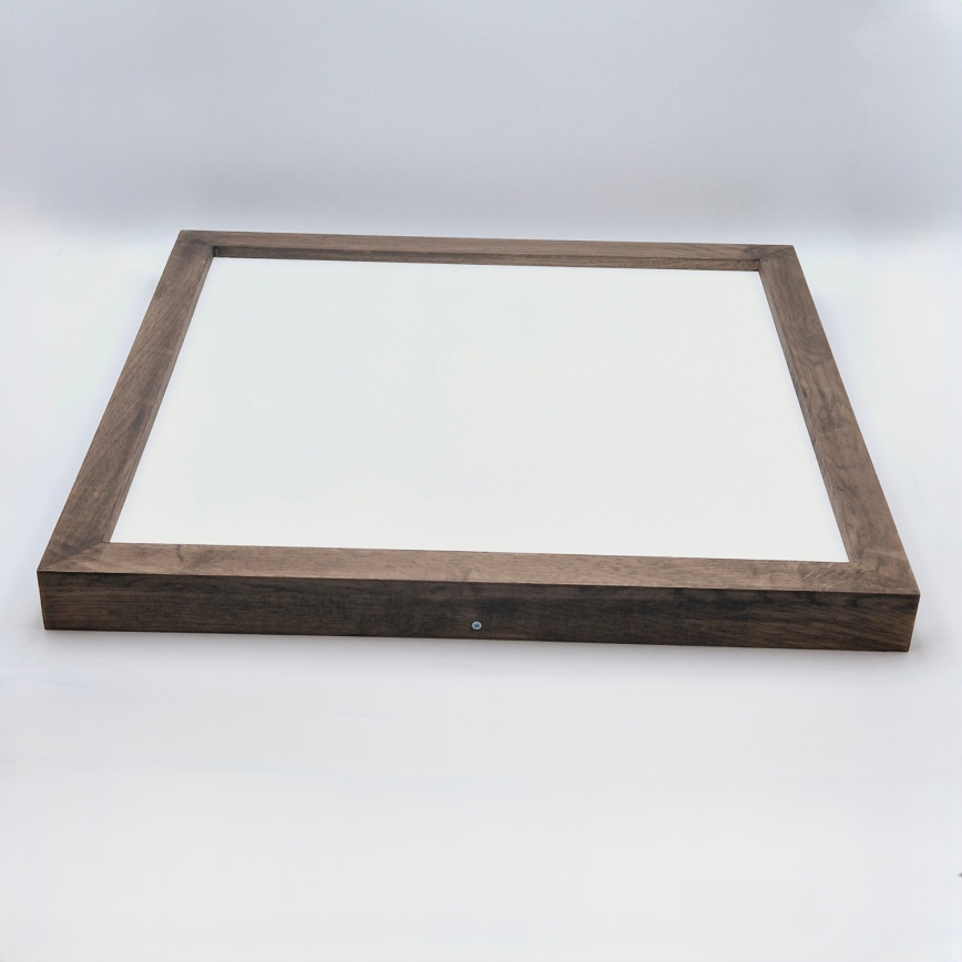 Brilagi - LED Badezimmer Deckenleuchte WOODY FRAME LED/40W/230V 60x60 cm IP44 walnut