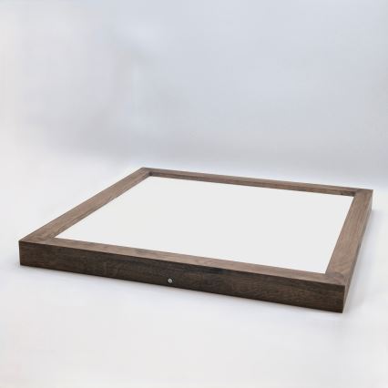 Brilagi - LED Badezimmer Deckenleuchte WOODY FRAME LED/40W/230V 60x60 cm IP44 walnut