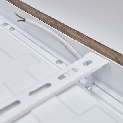 Brilagi - LED Badezimmer Deckenleuchte WOODY FRAME LED/40W/230V 60x60 cm IP44 walnut