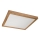 Brilagi - LED Badezimmerdeckenleuchte WOODY FRAME LED/50W/230V 60x60 cm IP44 Eiche